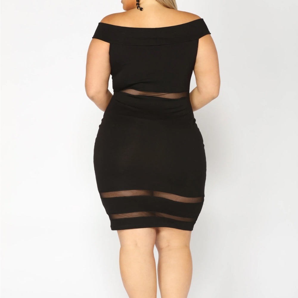 Black Fashion Nova Dress
